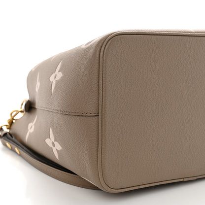 Louis Vuitton Empreinte Monogram Giant Neonoe MM Tourterelle Creme 9 of 11