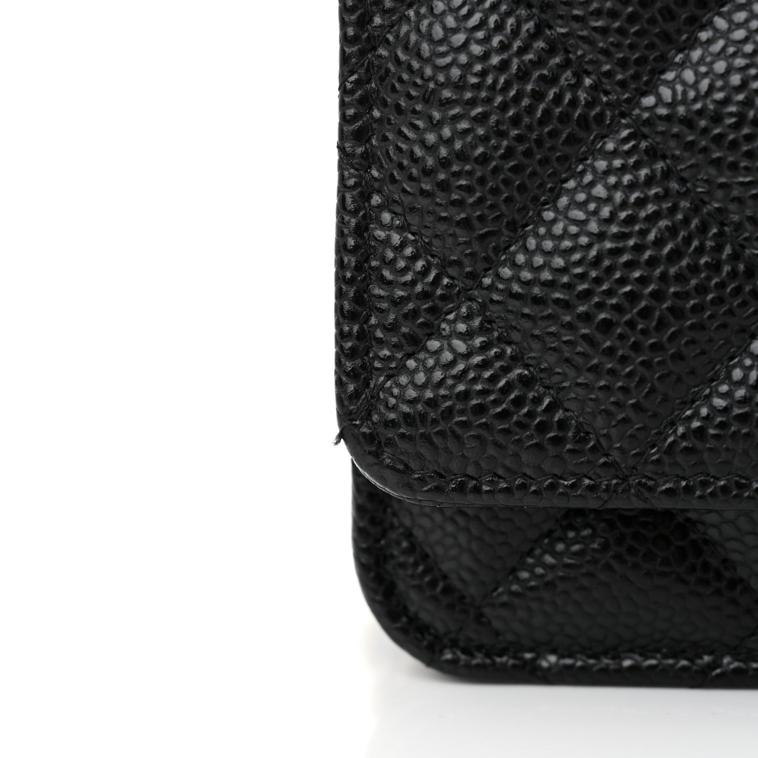 Chanel Caviar Quilted Wallet on Chain WOC Black 12 of 12