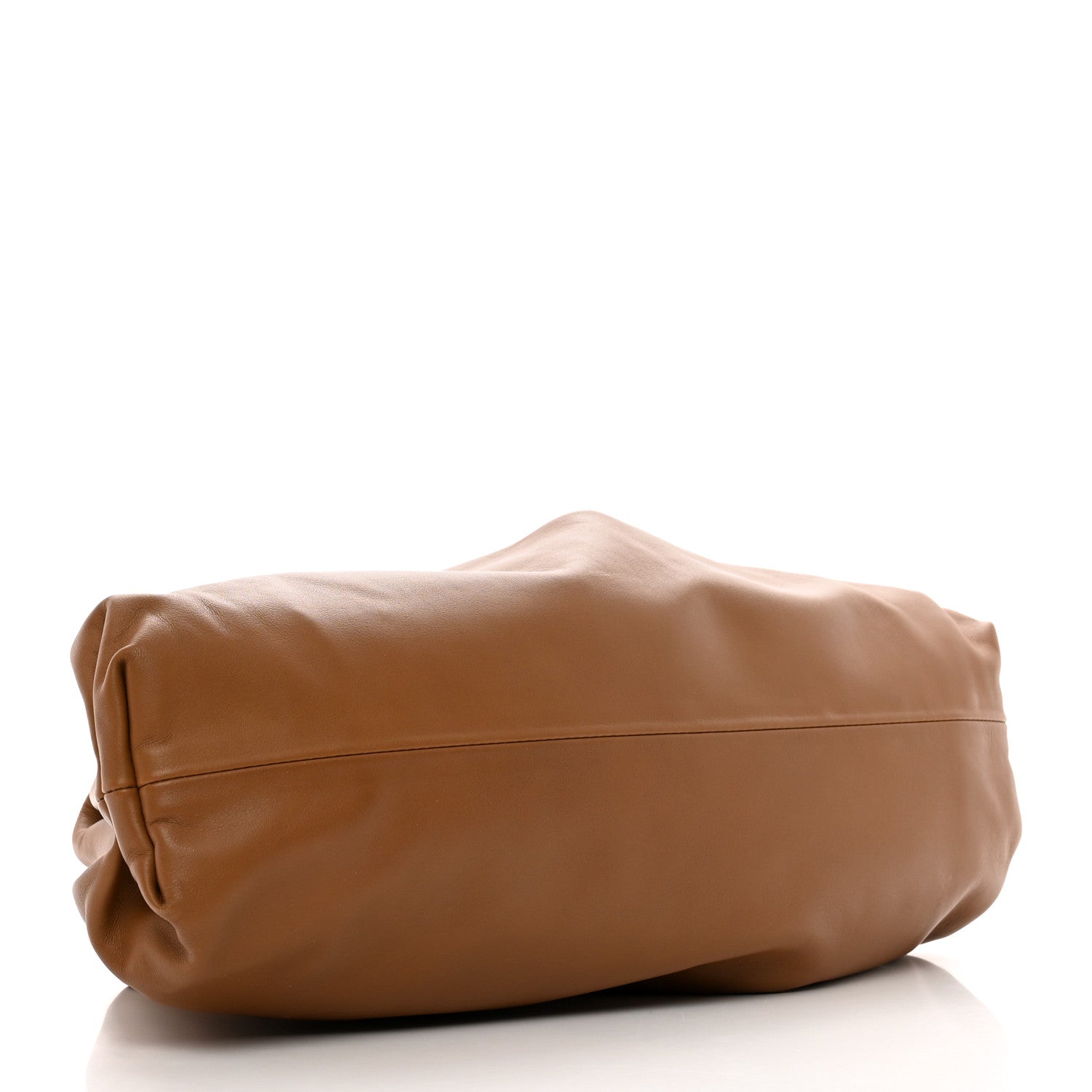 Bottega Veneta Smooth Butter Calf The Pouch Oversized Clutch Cammello 4 of 7