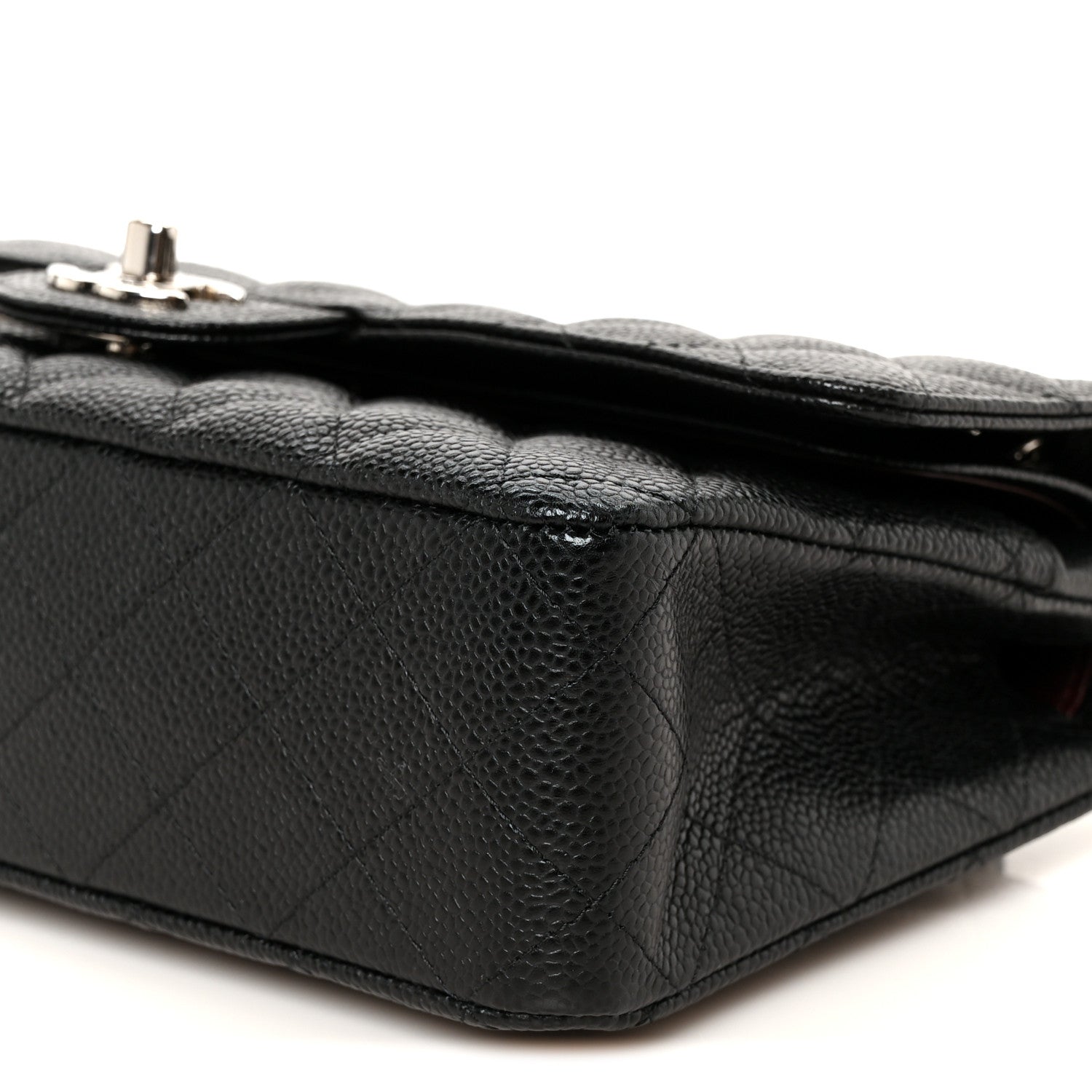 Chanel Caviar Quilted Medium Double Flap Black 11 of 11
