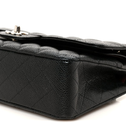 Chanel Caviar Quilted Medium Double Flap Black 11 of 11