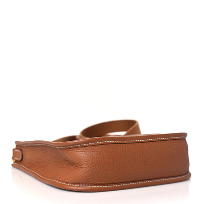 Hermes Taurillon Clemence Evelyne TPM Gold 4 of 11