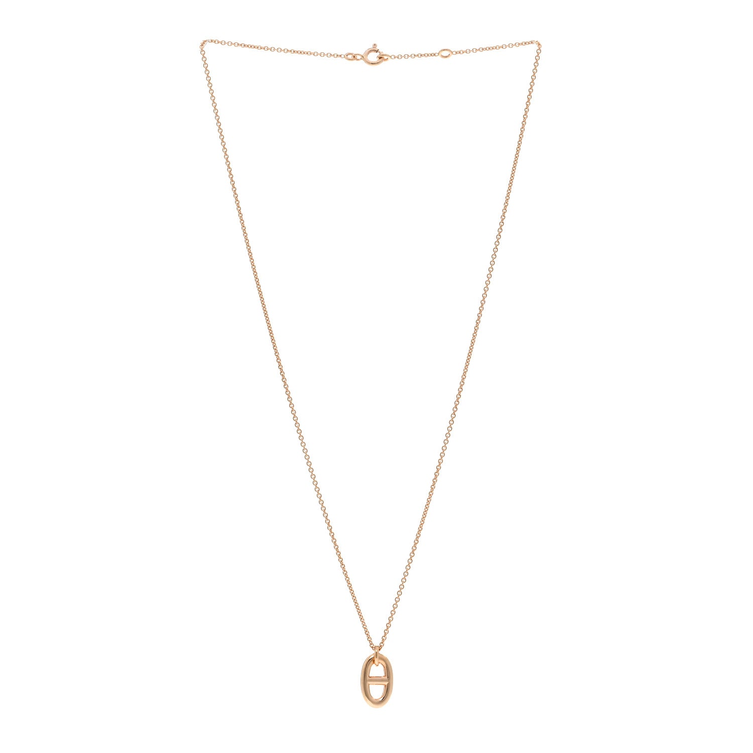 Hermes 18K Rose Gold PM Farandole Pendant Necklace 3 of 5