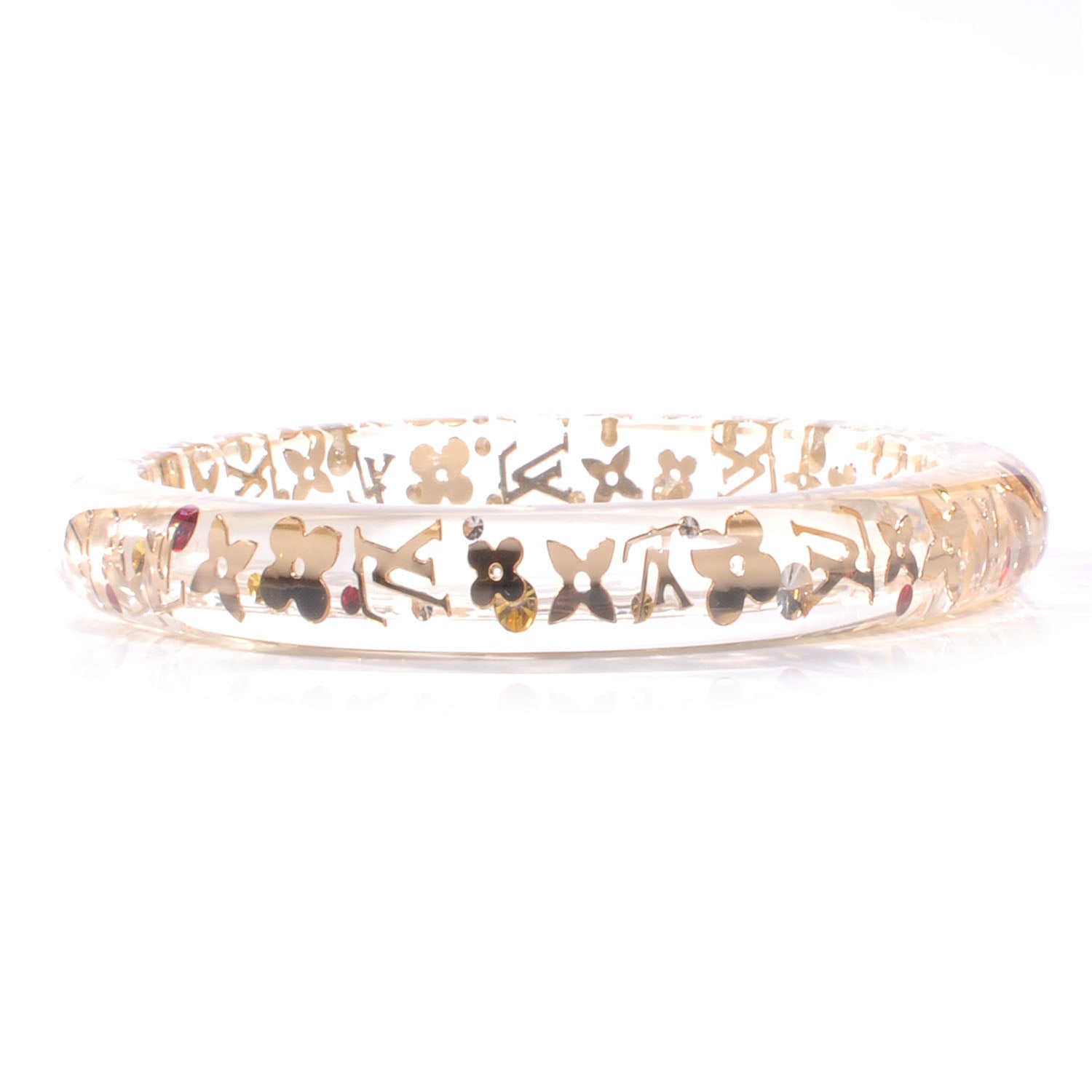 Louis Vuitton Inclusion Bracelet PM Size Medium Transparent 3 of 4