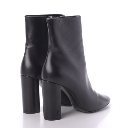 Saint Laurent Nappa Vendome Loulou Ankle Zip Boot 40 Black 4 of 9