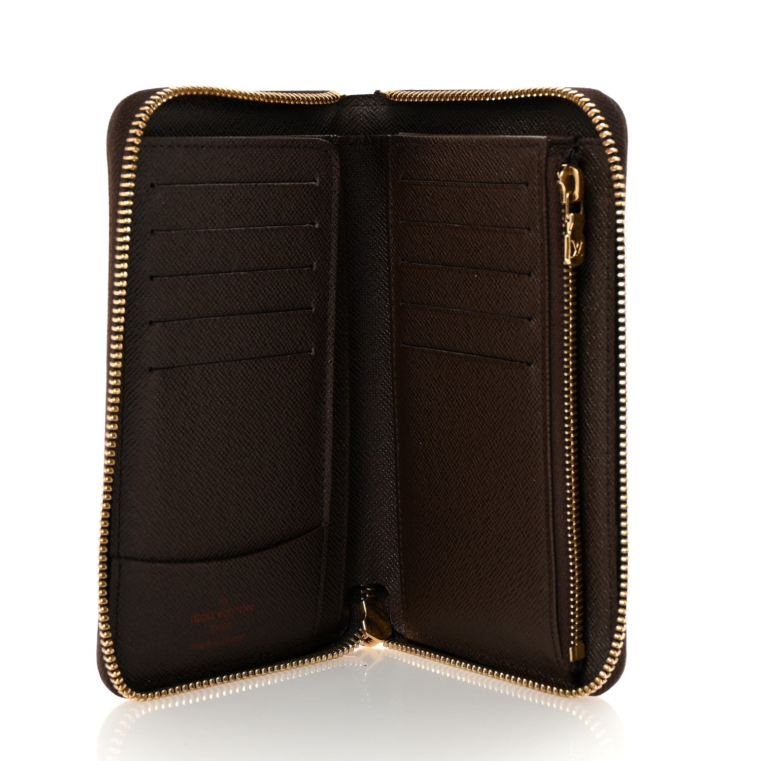 Louis Vuitton Damier Ebene Zippy Compact Wallet 5 of 7