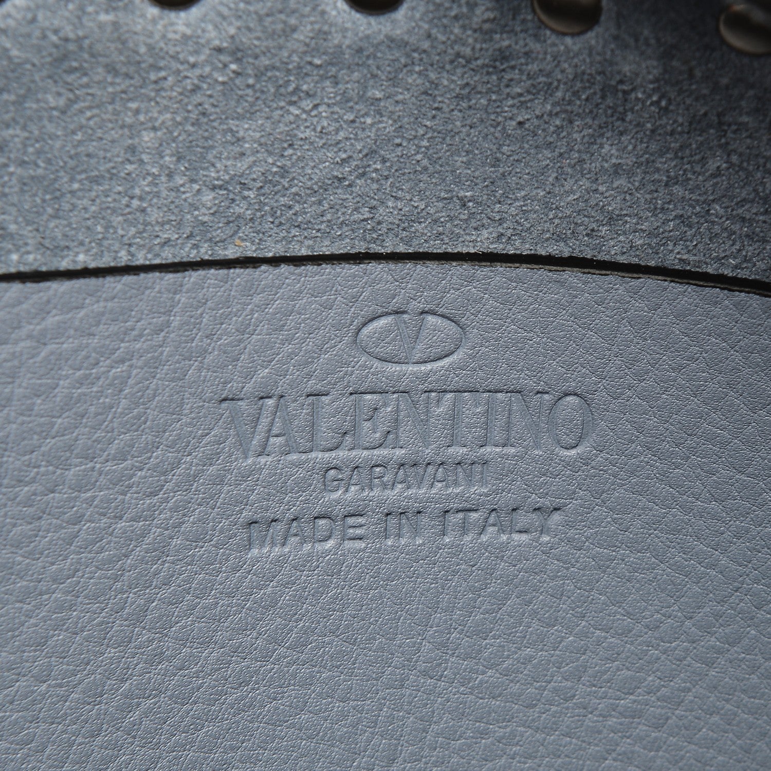 Valentino Garavani Pebbled Calfskin Rockstud Camera Crossbody Bag London Stone 6 of 6