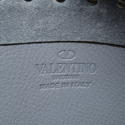 Valentino Garavani Pebbled Calfskin Rockstud Camera Crossbody Bag London Stone 6 of 6