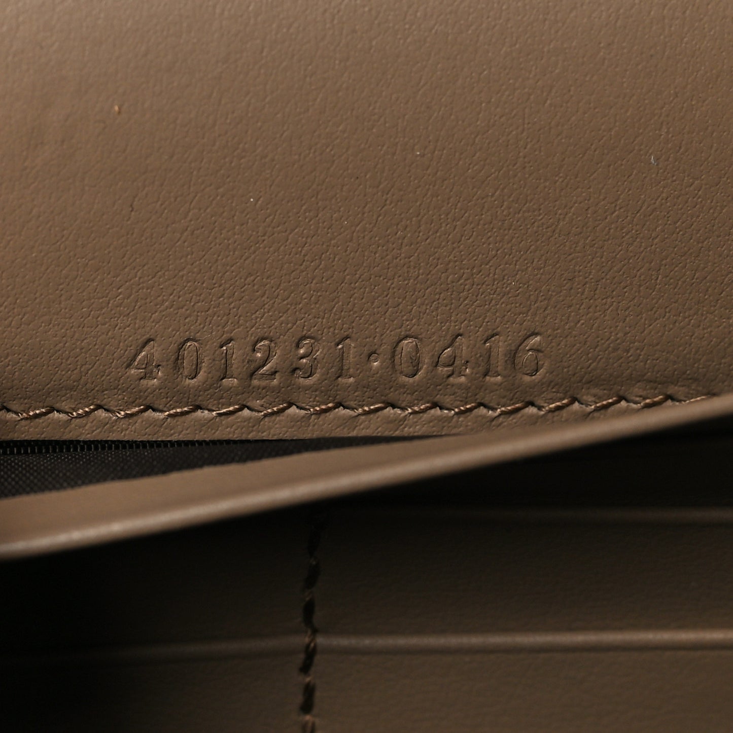 GG Supreme Monogram Mini Dionysus Chain Wallet Beige Taupe