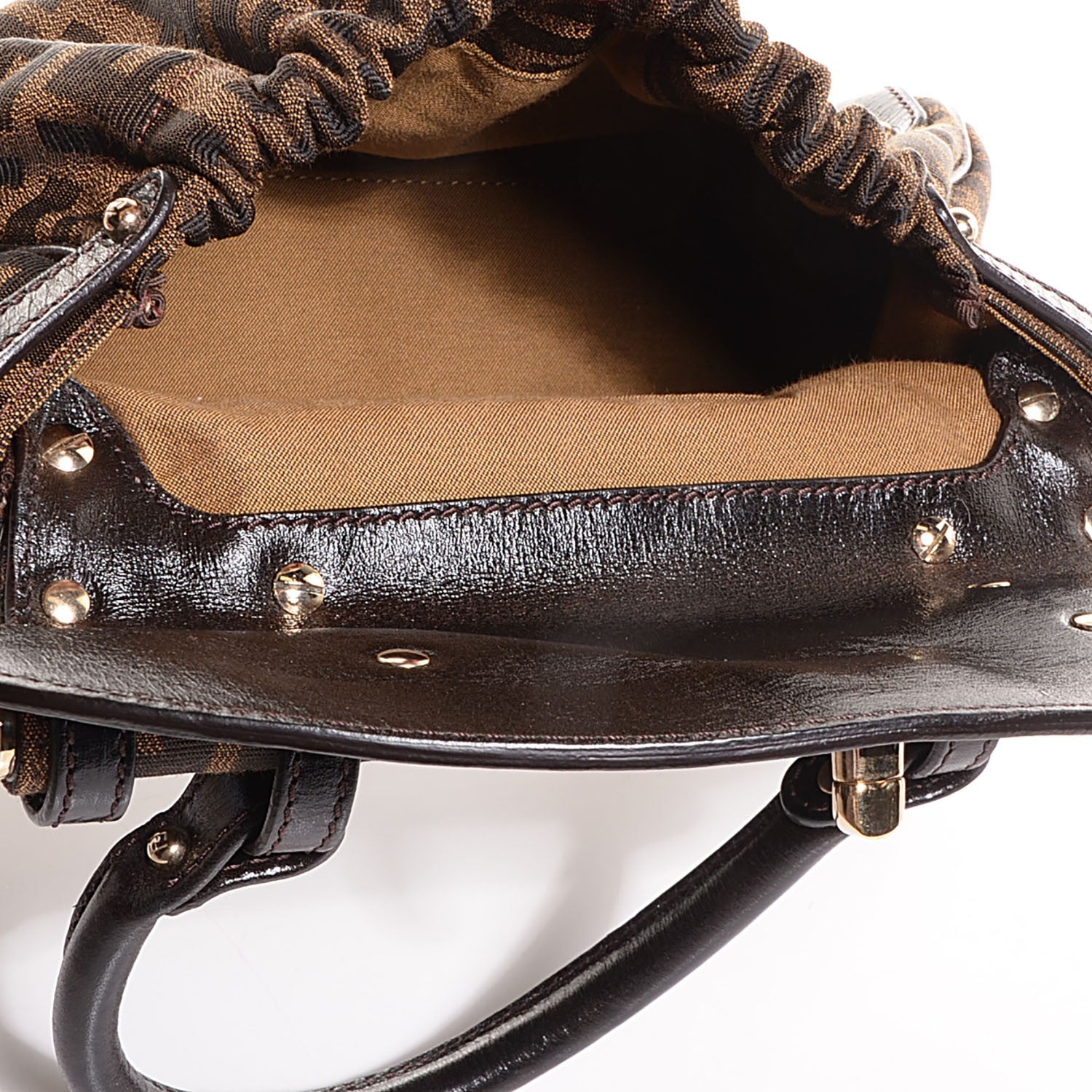 Fendi Zucca Small Magic Bag Tobacco 5 of 10