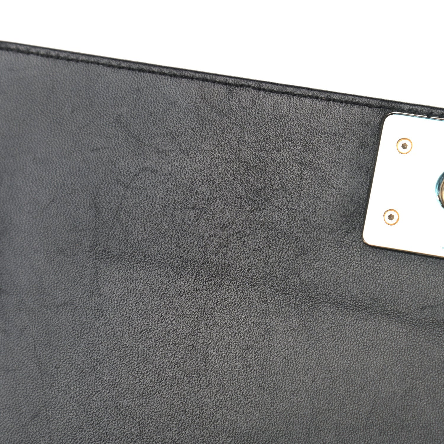 Chanel Lambskin Quilted New Medium Boy Flap Black 13 of 17