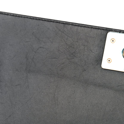 Chanel Lambskin Quilted New Medium Boy Flap Black 13 of 17