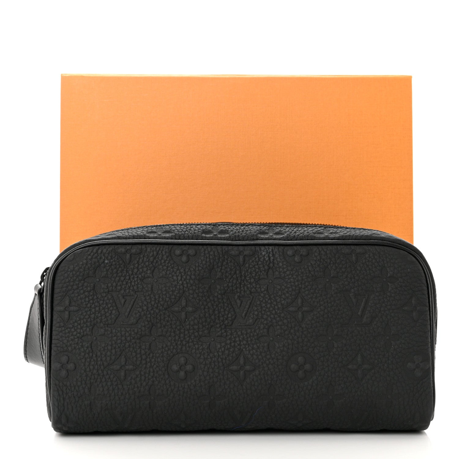 Louis Vuitton Taurillon Dopp Kit Black 7 of 7