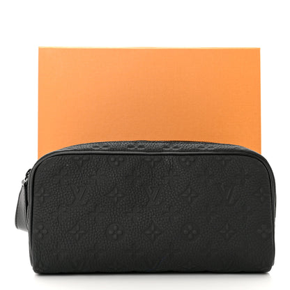 Louis Vuitton Taurillon Dopp Kit Black 7 of 7