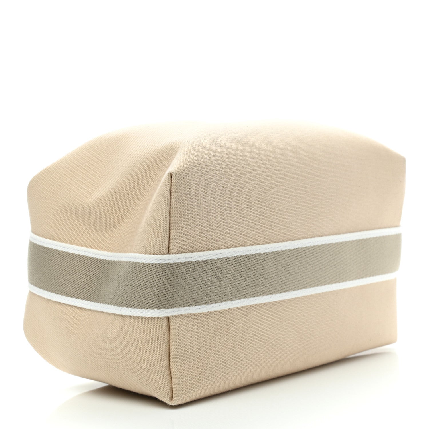 Hermes Canvas Large Bride-A-Brac Pouch Natural 4 of 6