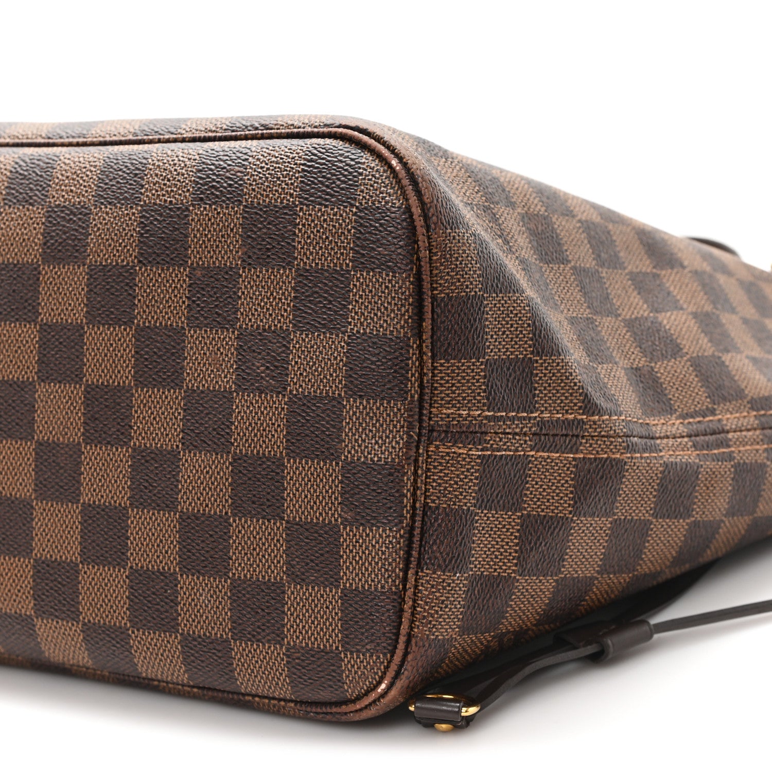 Louis Vuitton Damier Ebene Neo Neverfull MM Rose Ballerine 11 of 12