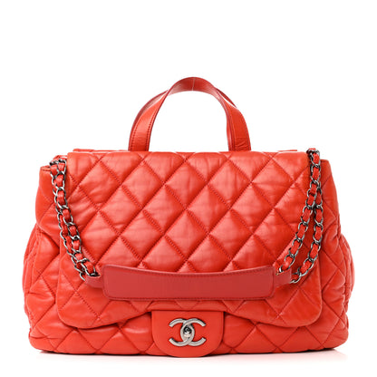 Chanel Lambskin Quilted Chanel 3 Maxi Flap Bag Red 1 of 18