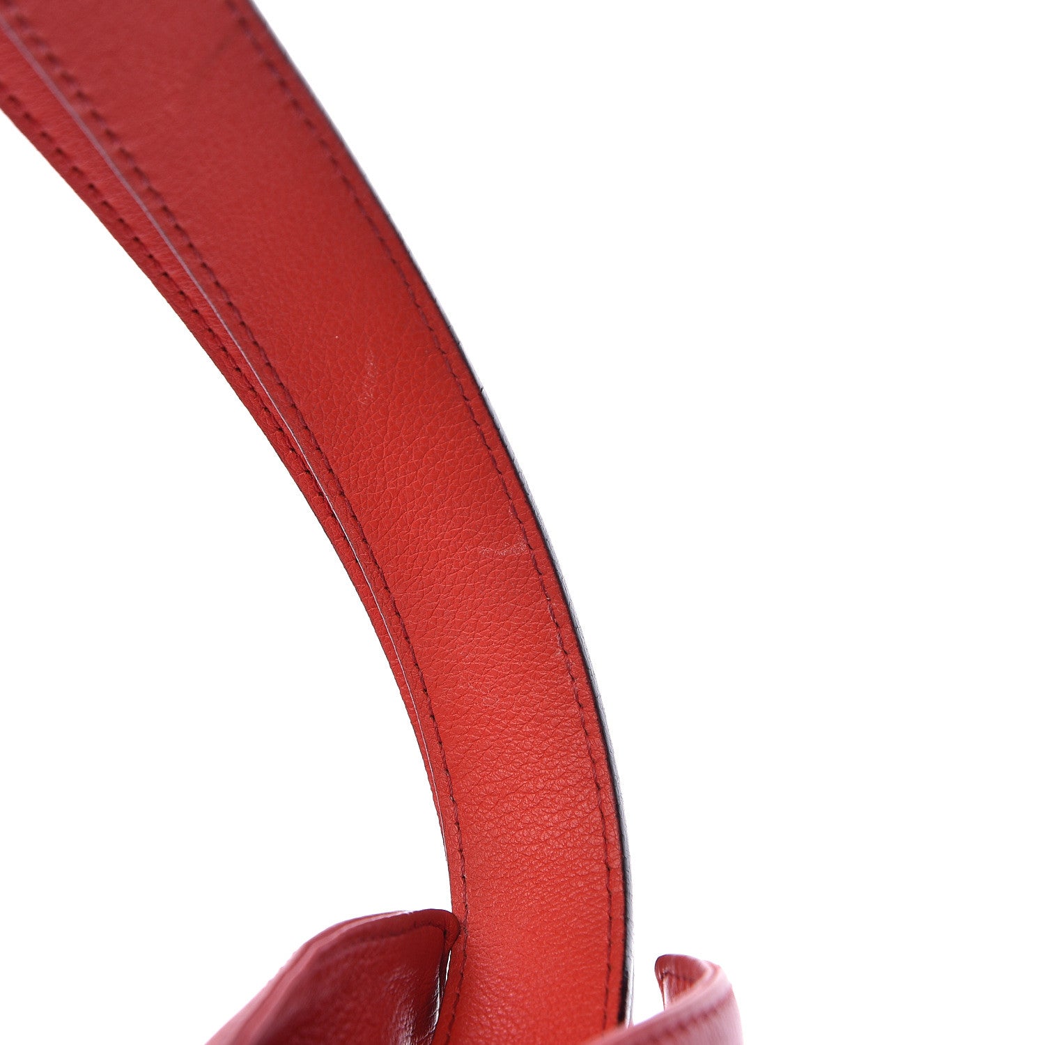 Loewe Calfskin Flamenco Knot Bag Red 13 of 15
