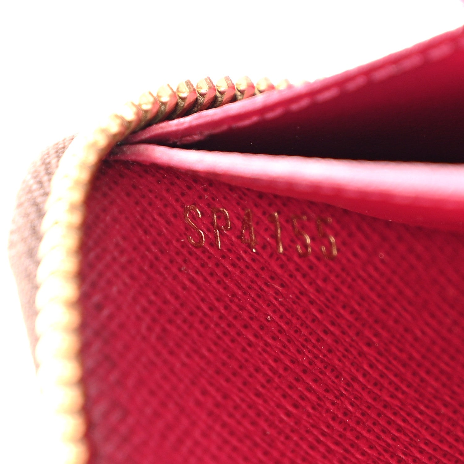 Louis Vuitton Monogram Clemence Wallet Fuchsia 7 of 7