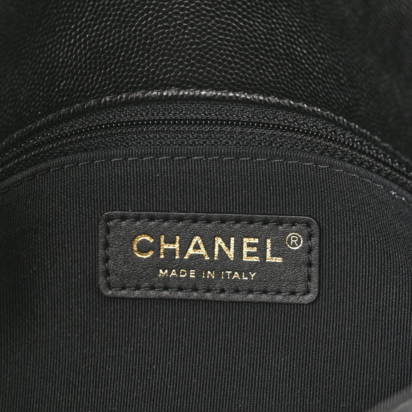 Caviar Quilted Mini CC You Flap Black