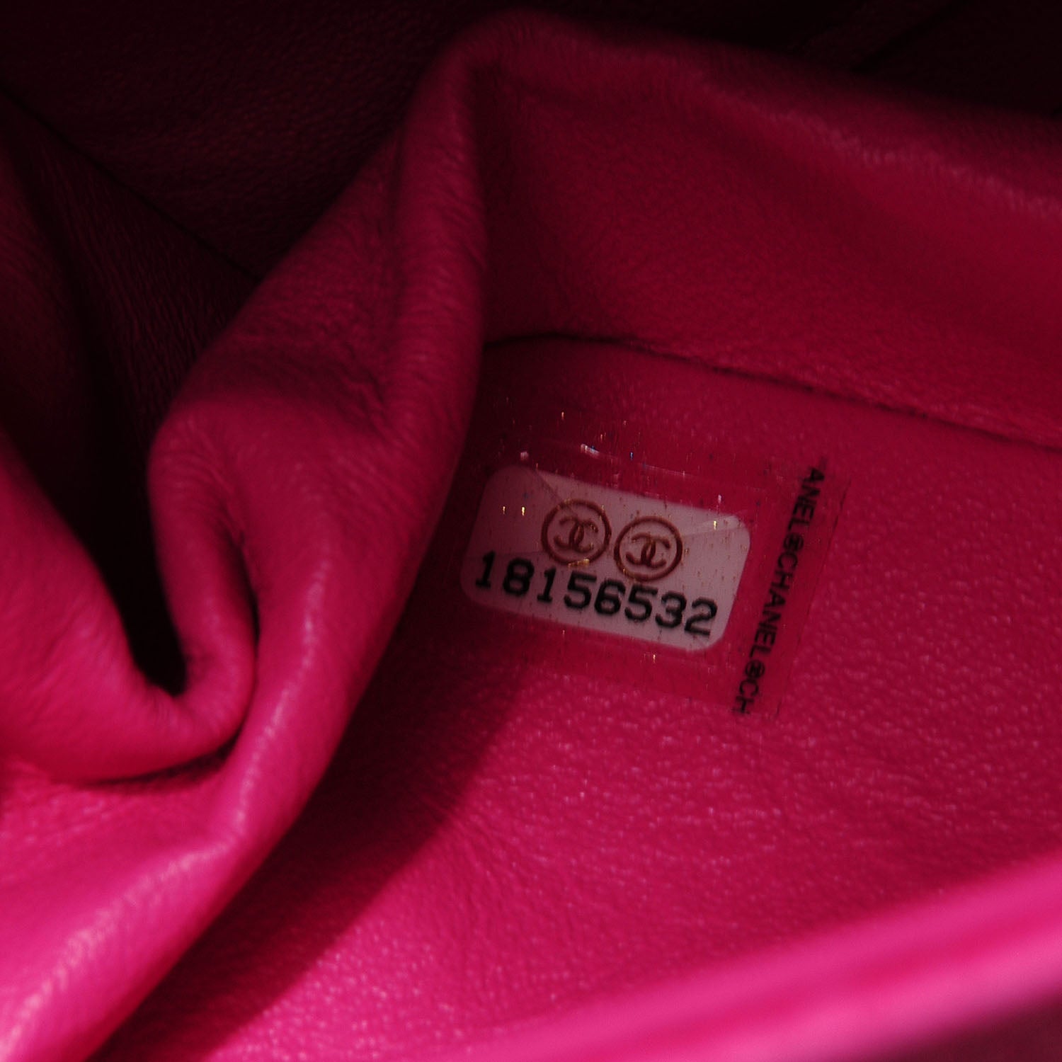 Chanel Iridescent Caviar Jumbo Double Flap Hot Pink 9 of 9
