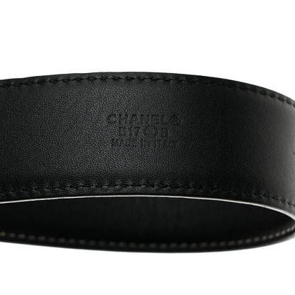 Chanel Calfskin CC Belt 80 32 Black 5 of 5