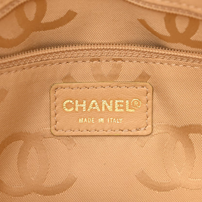Chanel Calfskin Contrast Stitch Surpique Bowler Orange 7 of 12