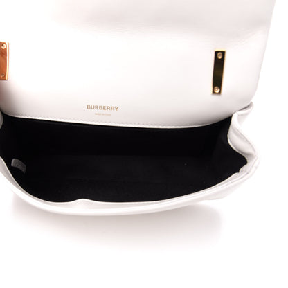 Burberry Lambskin Quilted Small Lola Bag White 6 of 11