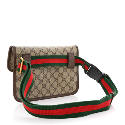 Gucci GG Supreme Monogram Neo Vintage Web Belt Bag Brown 3 of 10