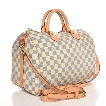 Louis Vuitton Damier Azur Speedy Bandouliere 30 4 of 10