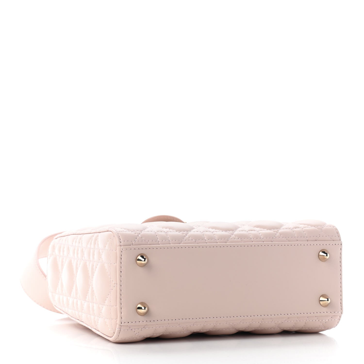 Christian Dior Lambskin Cannage Small My ABCDior Lady Dior Blush Pink 4 of 9