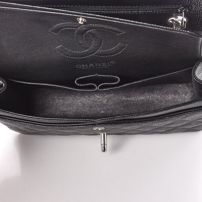 Chanel Caviar Quilted Small Double Flap Black 8 of 10