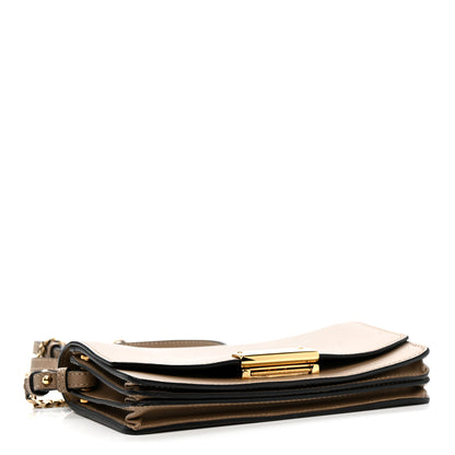 Burberry Calfskin Small Madison Chain Clutch Rose Beige 4 of 14