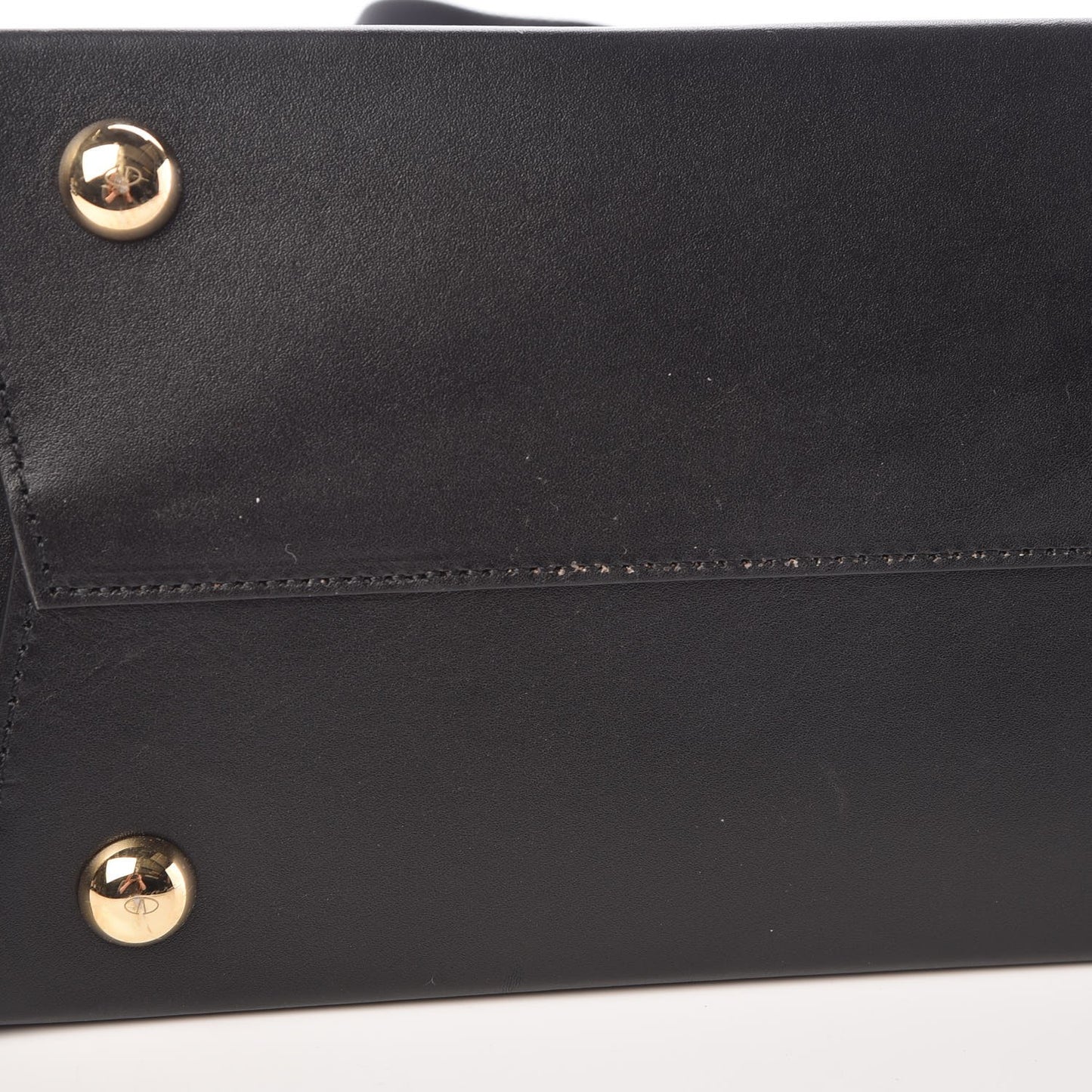 Printed Calfskin VLTN Tote Black