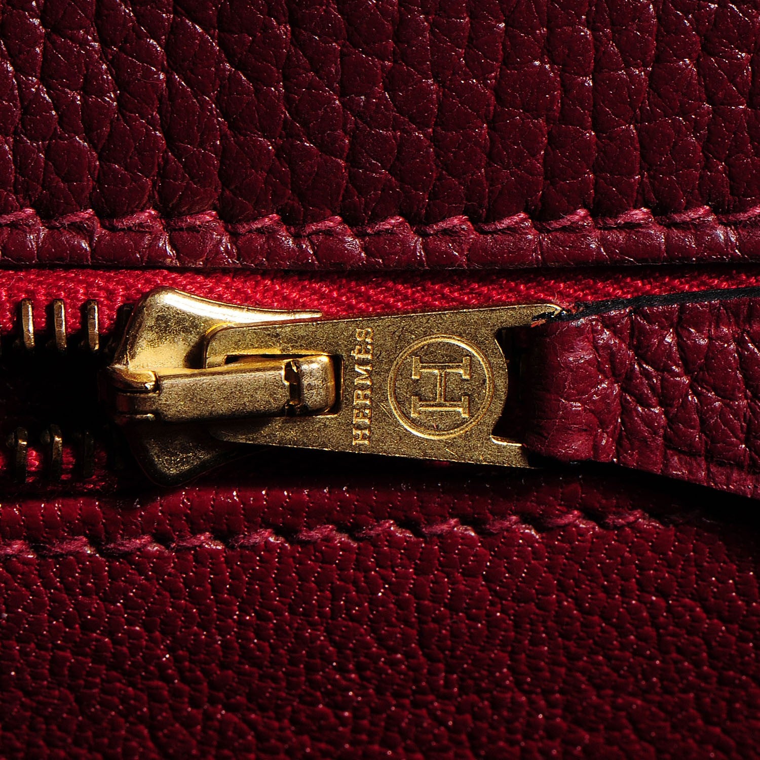 Hermes Fjord Kelly Sellier 35 Rouge H 16 of 23