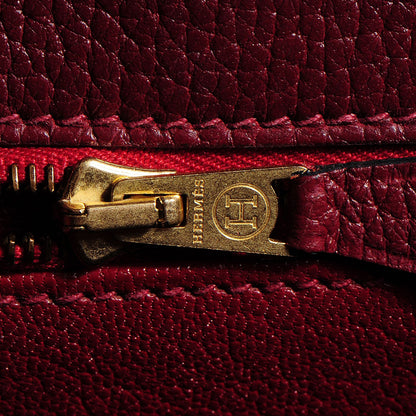 Hermes Fjord Kelly Sellier 35 Rouge H 16 of 23