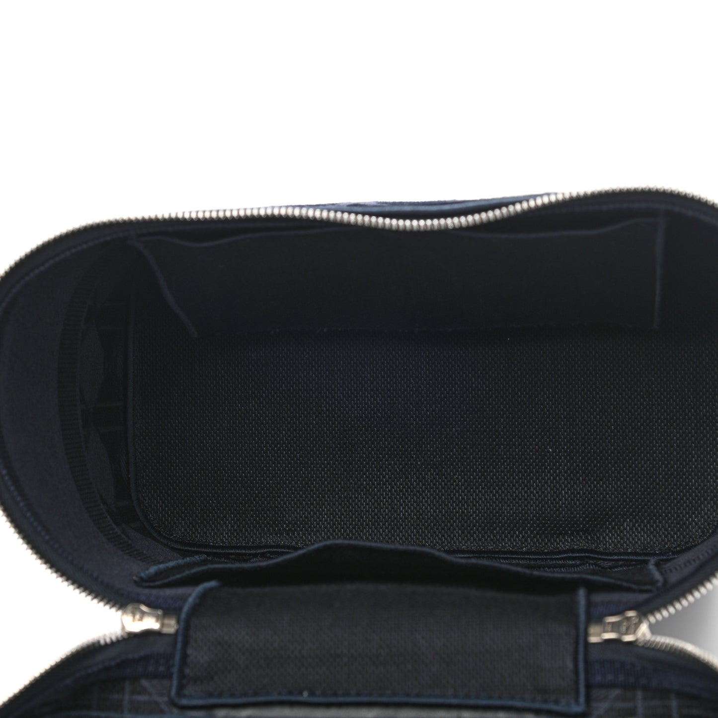 Velvet Cannage Diortravel Vanity Case Blue
