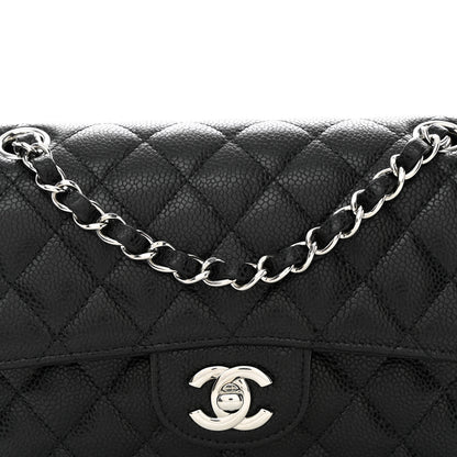 Chanel Caviar Quilted Small Double Flap Black 8 of 10
