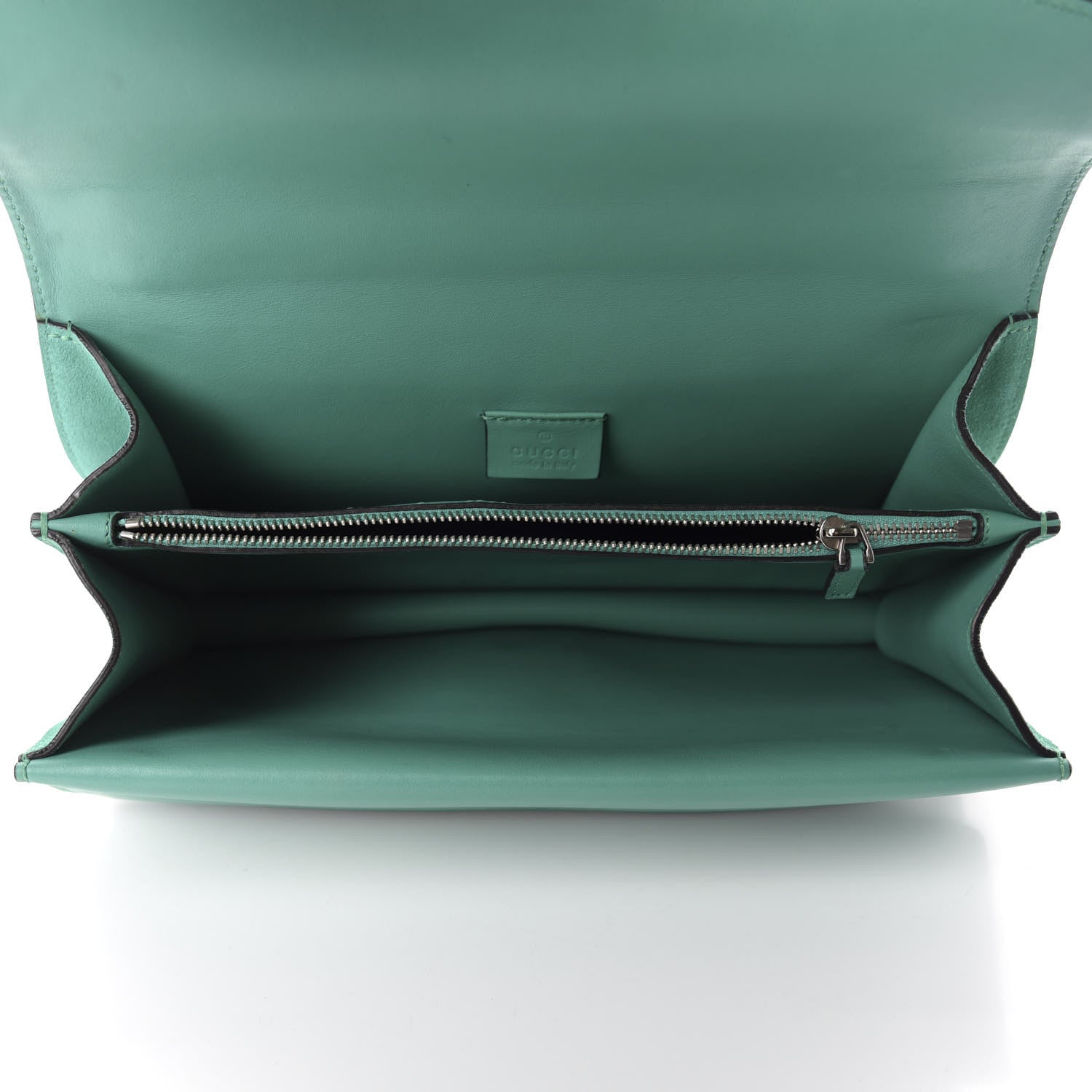 Gucci Suede Small Dionysus Shoulder Bag Green 5 of 12