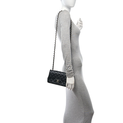 Chanel Lambskin Quilted Mini Rectangular Flap Black 2 of 11