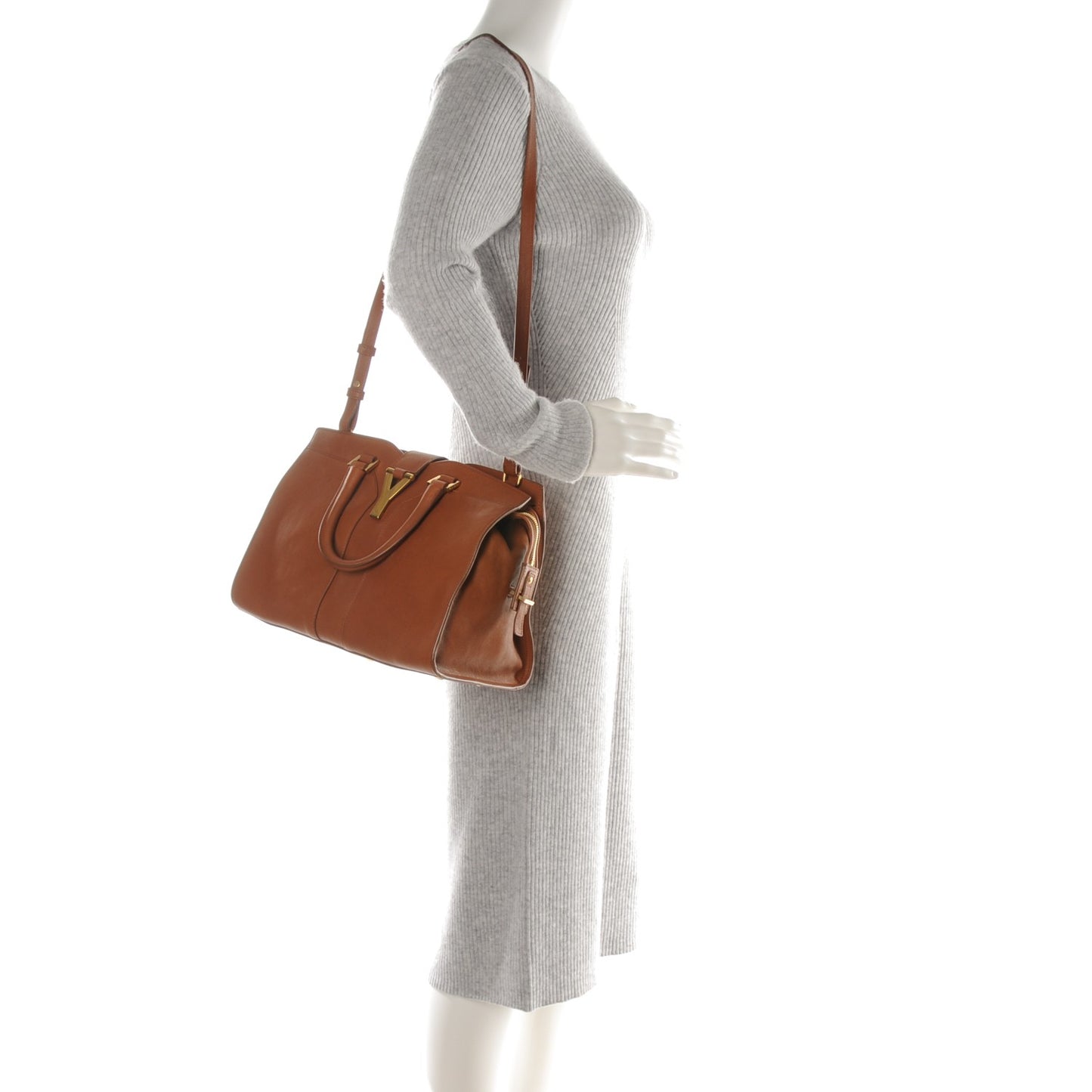 Sheepskin Small Cabas ChYc Brown