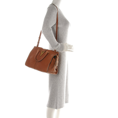 Saint Laurent Sheepskin Small Cabas ChYc Brown 2 of 7