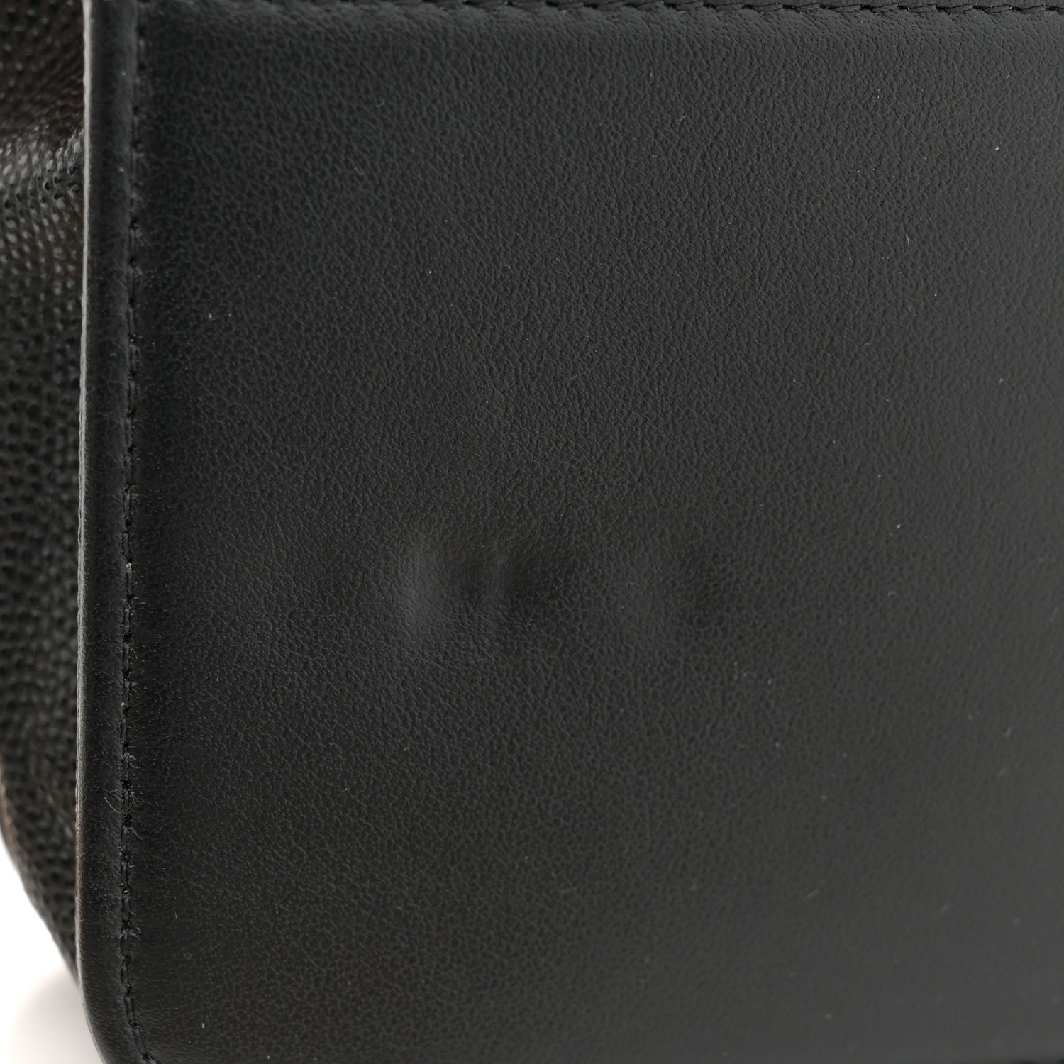 Chanel Caviar Quilted Boy Wallet On Chain WOC Black 11 of 11