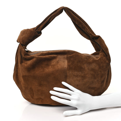Bottega Veneta Suede Corduroy Small Jodie Hobo Jacobean 2 of 10