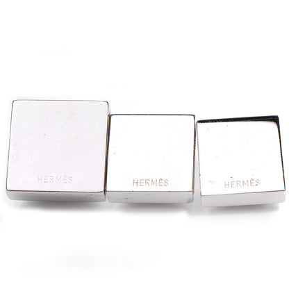 Hermes Palladium Medor Scarf Rings 4 of 5