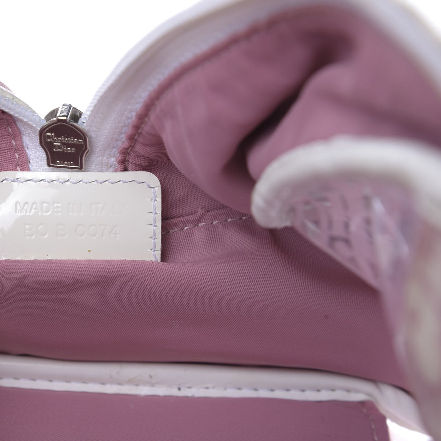 Monogram PVC Bowler Pink