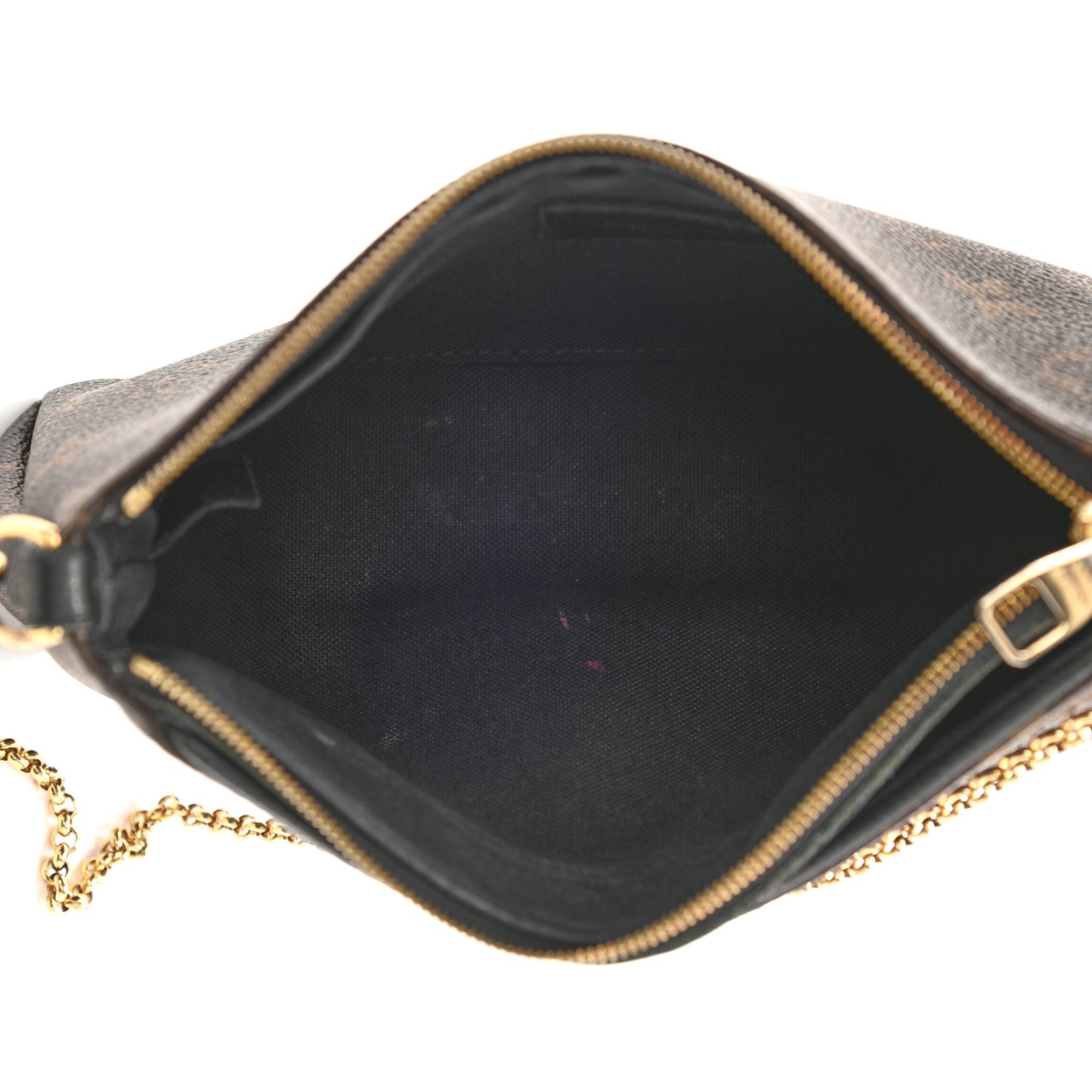 Monogram Pallas Clutch Black