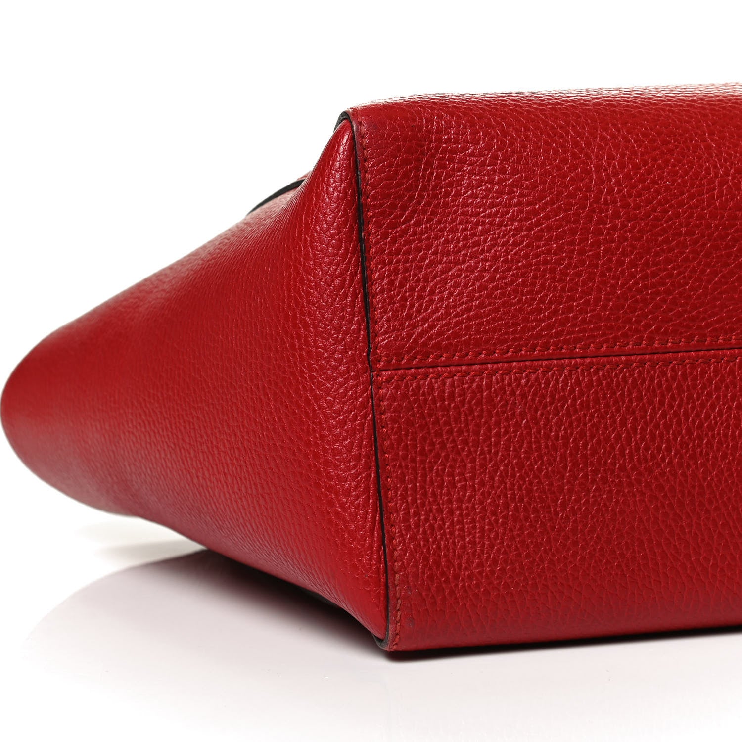 Gucci Dollar Calfskin Small Swing Tote Red 10 of 15