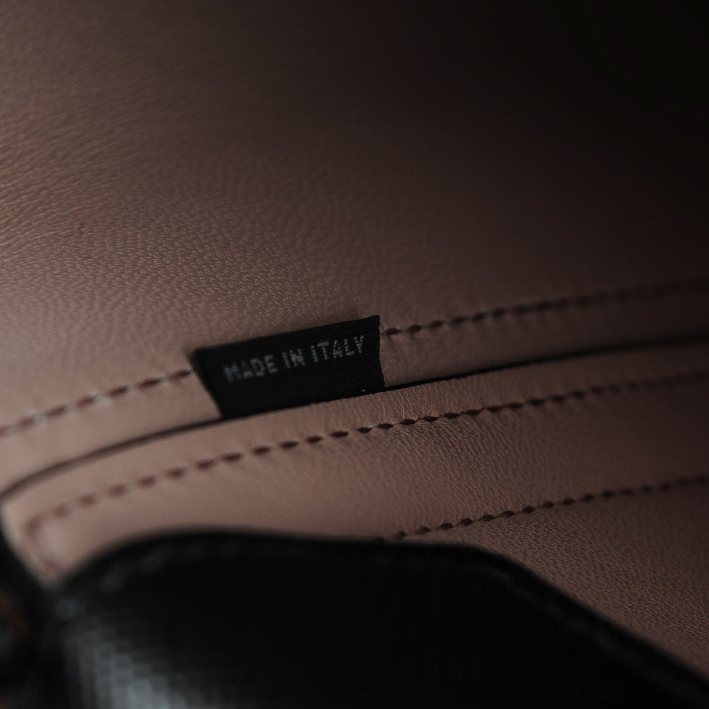 Saffiano Cuir Large Double Bag Black Mughetto