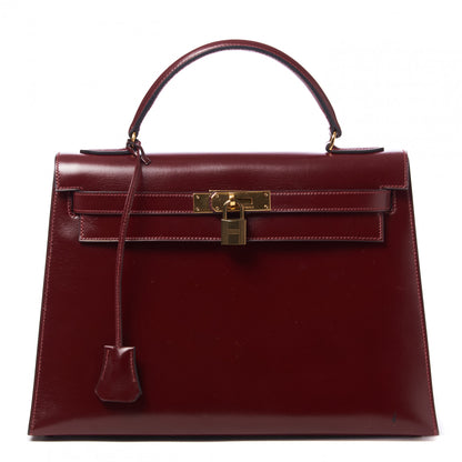 Hermes Box Kelly Sellier 32 Rouge H 1 of 27